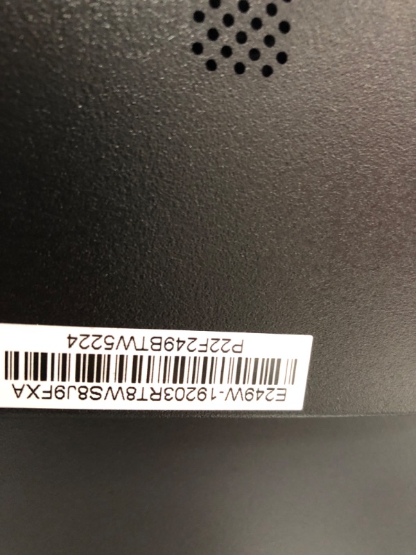 Photo 1 of Sceptre E249W-19203R 24-Inch 1920x1080 Resolution 75Hz Refresh Rate Gaming Monitor in Black
