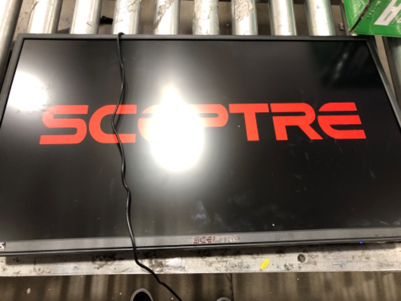 Photo 2 of Sceptre 27-Inch FHD LED Gaming Monitor 75Hz 2X HDMI VGA Build-in Speakers, Ultra Slim Metal Black
