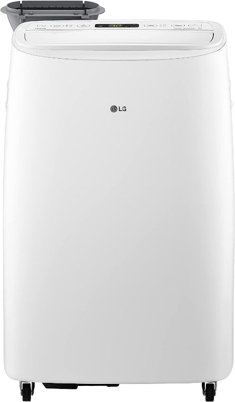 Photo 1 of **SEE NOTES**
LG 10000 BTU Portable Air Conditioners Dual Inverter [2023 New] Wheels Easy Install & Mobility WiFi Enabled App Ultra-Quite Cools 450 Sq.Ft 3-in-1 air conditioner AC Unit Home Room White LP1022FVSM
