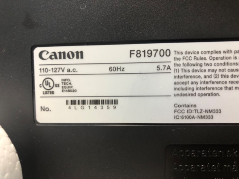 Photo 5 of ***Parts Only***Canon imageCLASS MF264dw II Wireless Monochrome Laser Printer,