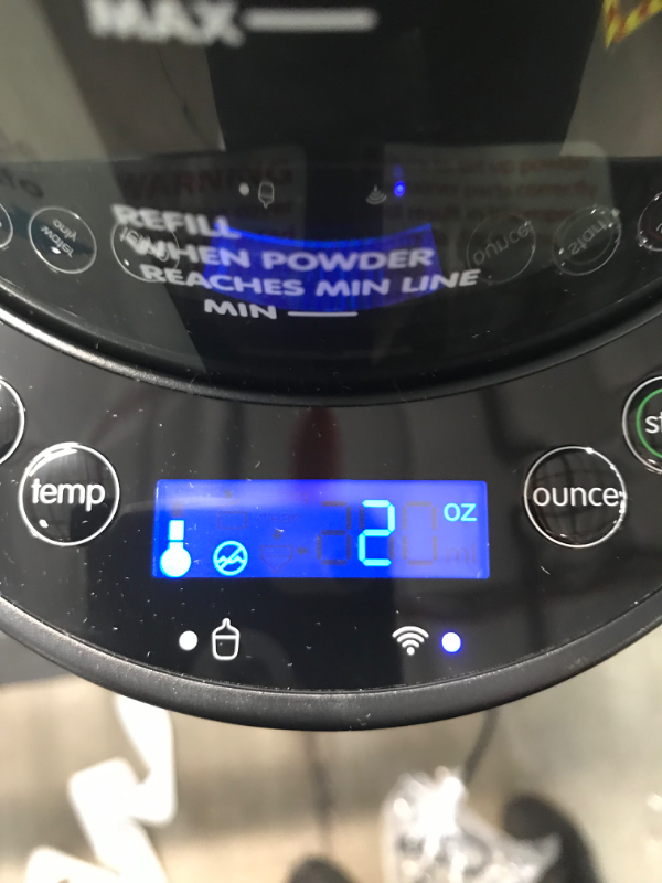 Photo 1 of Baby Brezza Formula Pro Mini Baby Formula Maker – Small Baby Formula Mixer Machine Fits Small Spaces and is Portable for Travel– Bottle Makers Makes The Perfect Bottle for Your Infant On The Go Advanced, WiFi