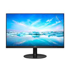 Photo 1 of Philips Monitors V-Line 223V7QDSB 22 Inch LED Display 1920 x 1080 Full HD (1080p) IPS 250 CD/m 1000:1-5ms HDMI, DVI-D, VGA Textured Black
