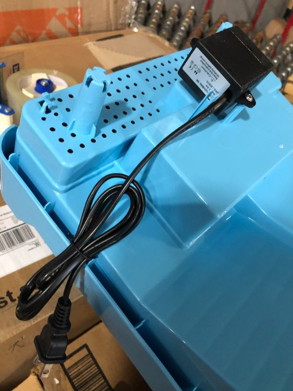 Photo 1 of (**PARTS ONLY, SEE PHOTOS**) Wedoelsim Integrated no-Installation Turtle Tank kit XL Blue