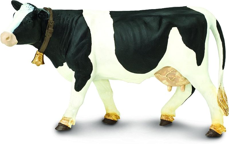 Photo 1 of 3pcks of Safari Ltd Safari Farm Holstein Cow
