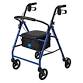 Photo 1 of *FOR PARTS* Medline Basic Steel Rollator, Foldable 6"