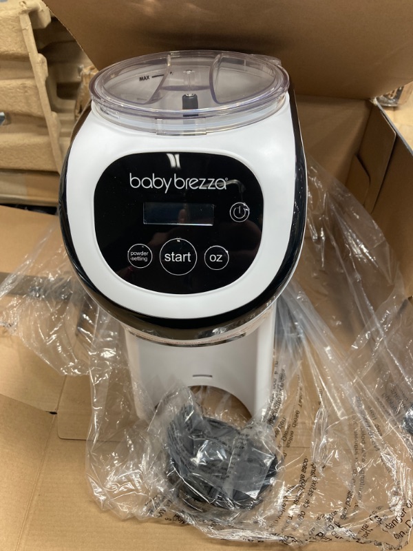 Photo 2 of Baby Brezza Formula Pro Mini Baby Formula Maker – Small Baby Formula Mixer Machine Fits Small Spaces and is Portable for Travel– Bottle Makers Makes The Perfect Bottle for Your Infant On The Go