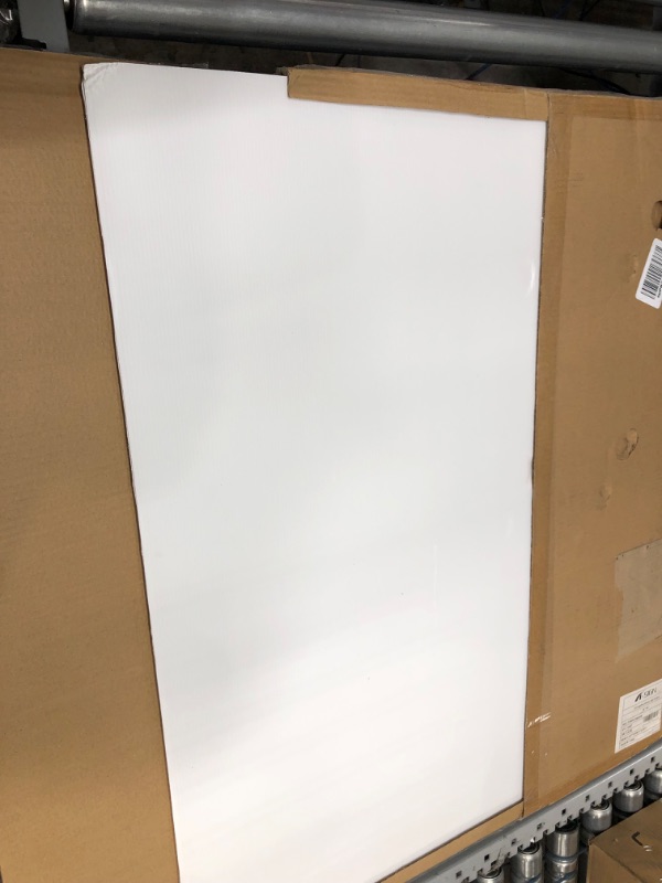 Photo 2 of Corrugated Plastic Sheet for Indoor and Outdoor Use - 4 Mm Thick Poster Board, 24x36 Inches - Pack of 2 White Plastic Board Sheets - Waterproof Coroplast Sheets and Lightweight Blank Yard Signs 24"x36"-2 Pack White