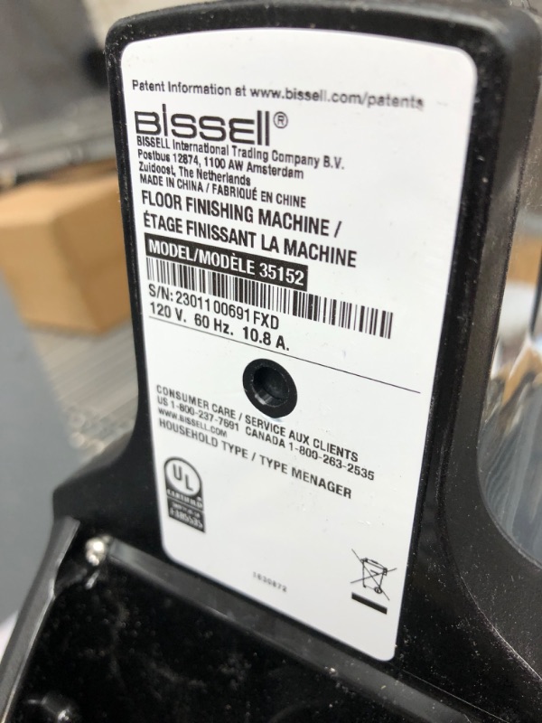 Photo 5 of **INCOMLPETE**BISSELL® CrossWave® HydroSteam™  Wet Dry Vac, Multi-Purpose Vacuum, Wash, and Steam, Sanitize Formula Included, 35151