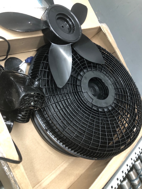 Photo 1 of *** POWERS ON *** Lasko Elegance & Performance Pedestal Fan, 18 Inch, Black 1827 & 1820 18? Elegance & Performance Adjustable Pedestal, White-Features Oscillating Movement Tilt-back Fan Head, 2.3