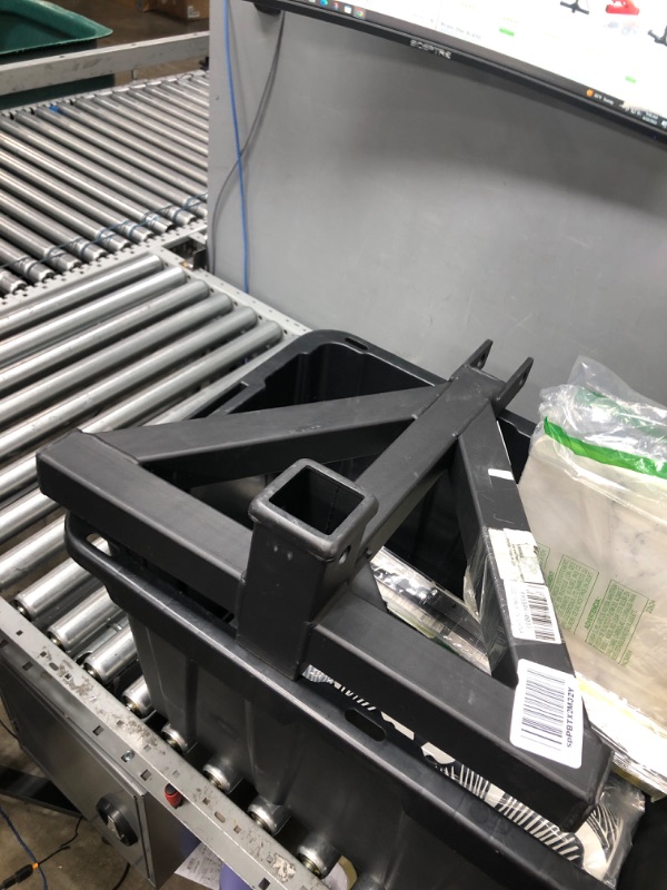 Photo 2 of (incomplete)YITAMOTOR (FRSSPF-0033) 3 Point Trailer Hitch with 2" Receiver for Category 1 Tractor Drawbar Hitch Adapter for Kubota, John Deere, BX, LM25H, WLM Tractor, NorTrac, Yanmar, Kioti, Cat
