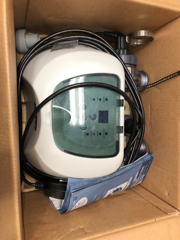 Photo 2 of **PARTS ONLY**
Intex 120V Krystal Clear Saltwater System 15000 Gallon Swimming Pool Chlorinator