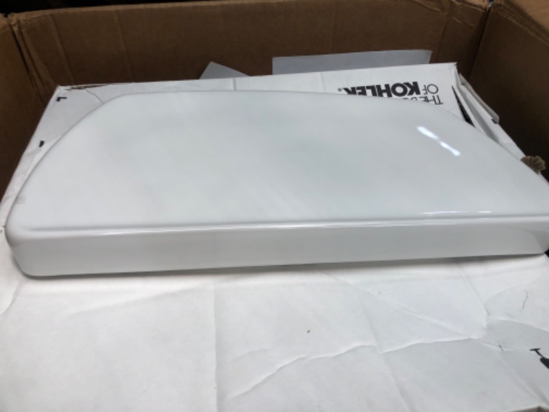 Photo 4 of Kohler K-25224-0 Highline Toilet, White tank and lid only