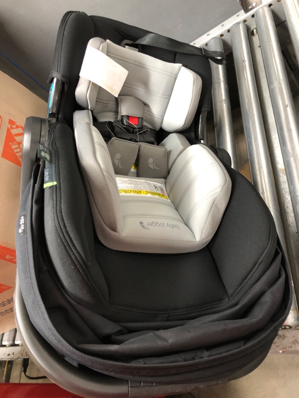 Photo 2 of Baby Jogger City GO 2 Infant Car Seat, Slate, Gray
