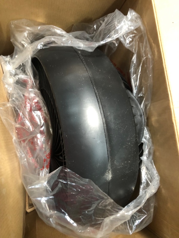 Photo 1 of 12 in. 3 Speed Whole Room Circulator Floor Fan