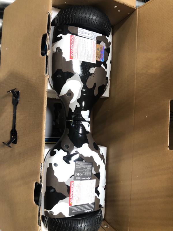 Photo 2 of *****FOR PARTS ONLY****
Hover-1 Helix Electric Hoverboard | 7MPH Top Speed, 4 Mile Range, 6HR Full-Charge, Built-In Bluetooth Speaker, Rider Modes: Beginner to Expert
