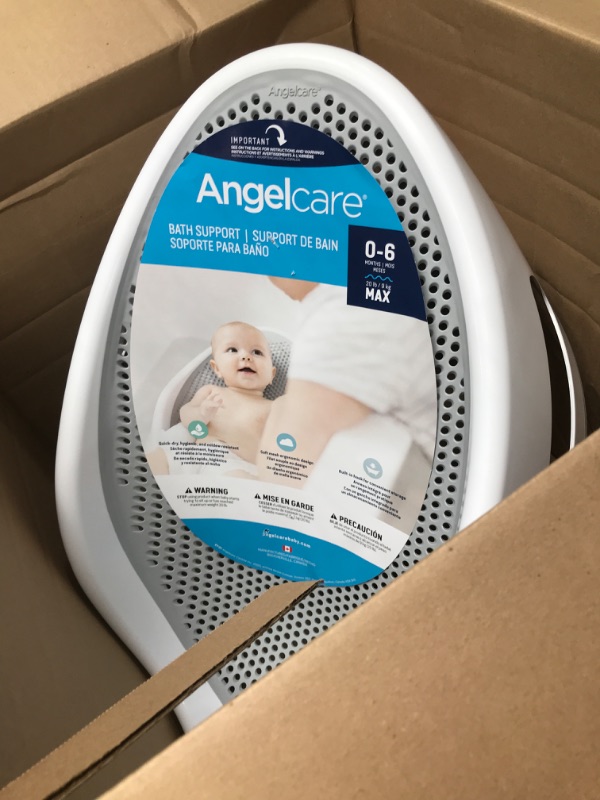 Photo 2 of Angelcare Baby Bath Support (Grey) | Ideal for Babies Less than 6 Months Old