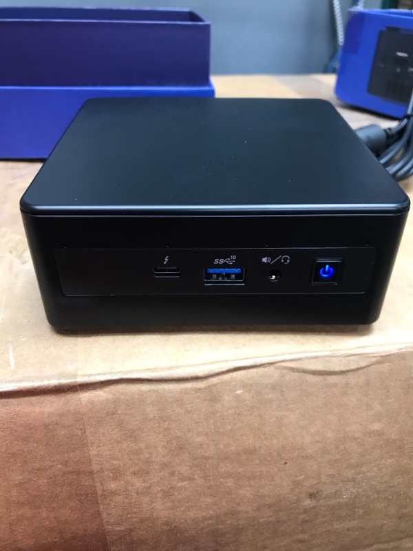 Photo 3 of Intel NUC 11 with Newest 11th Gen Quad-Core - 16GB DDR4 RAM & 512GB SSD - Save Space Mini PC Thunderbolt 3, Bluetooth, Wi-Fi and Cooling Fan for Entertainment and Business - Windows 10 pro
