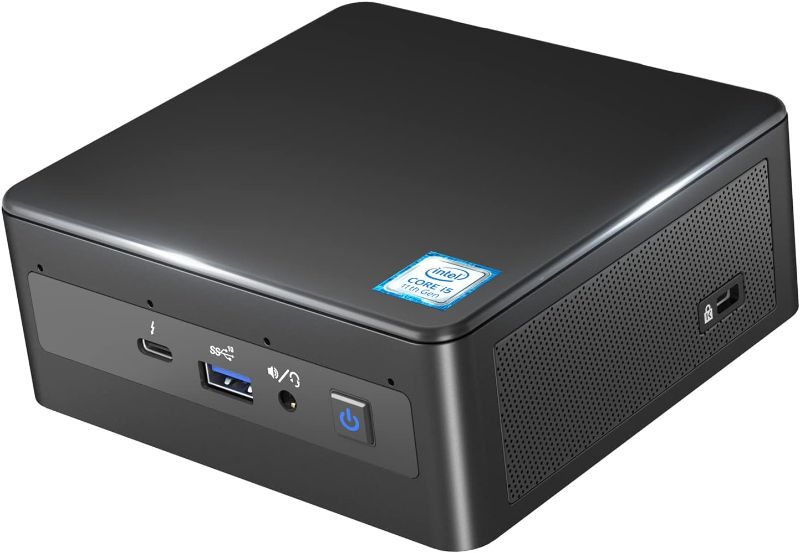 Photo 1 of Intel NUC 11 with Newest 11th Gen Quad-Core - 16GB DDR4 RAM & 512GB SSD - Save Space Mini PC Thunderbolt 3, Bluetooth, Wi-Fi and Cooling Fan for Entertainment and Business - Windows 10 pro
