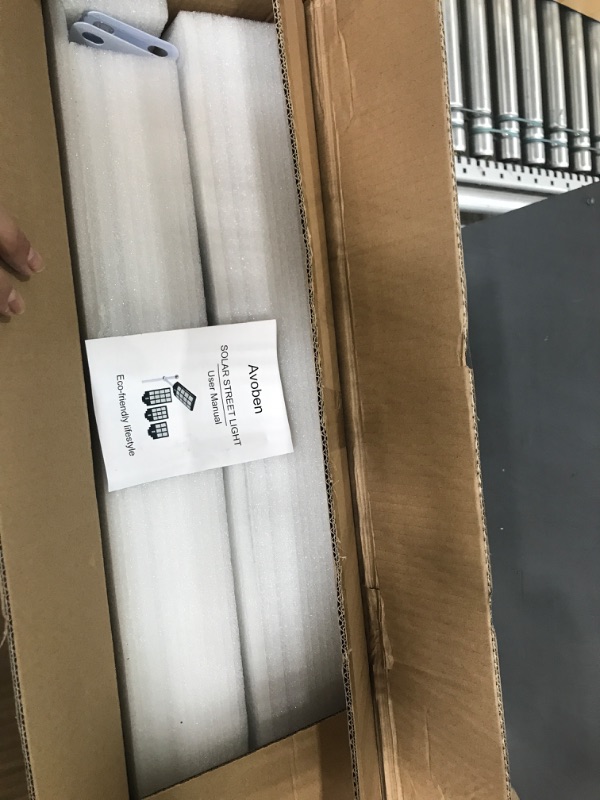 Photo 1 of Avoben 600W Solar Street Lights Outdoor Motion Sensor, 860 LED Solar Flood Lights Outdoor with Remote Control, Dusk to Dawn Outdoor Lighting for Yard, Driveway, Garden, Parking Lot, Garage(2 Pack) 600W-2 Pack