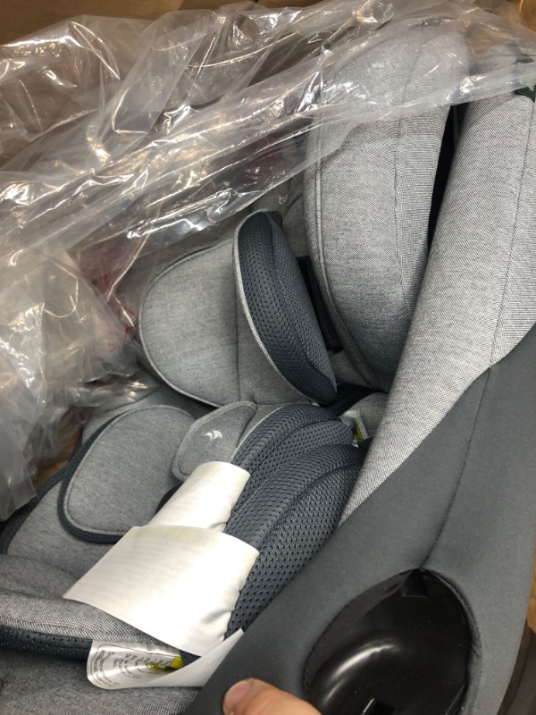 Photo 4 of Baby Jogger City Turn Rotating Convertible Car Seat | Unique Turning Car Seat Rotates for Easy in and Out, Phantom Grey