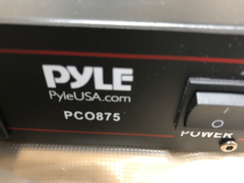 Photo 1 of 10 Outlet Power Sequencer Conditioner - 13 Amp 2000W Rack Mount Pro Audio Digital Power Supply Controller Regulator w/Voltage Readout, Surge Protector, for Home Theater Stage/Studio Use - Pyle PCO875