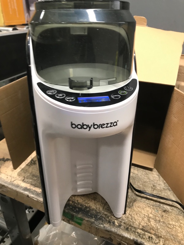 Photo 3 of New and Improved Baby Brezza Formula Pro Advanced Formula Dispenser Machine - Automatically Mix a Warm Formula Bottle Instantly - Easily Make Bottle with Automatic Powder Blending
