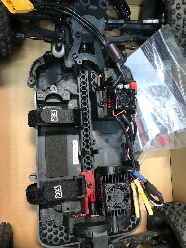 Photo 6 of ARRMA 1/8 Typhon 4X4 V3 3S BLX Brushless Buggy RC Truck RTR (Transmitter and Receiver Included, Batteries and Charger Required), Red, ARA4306V3