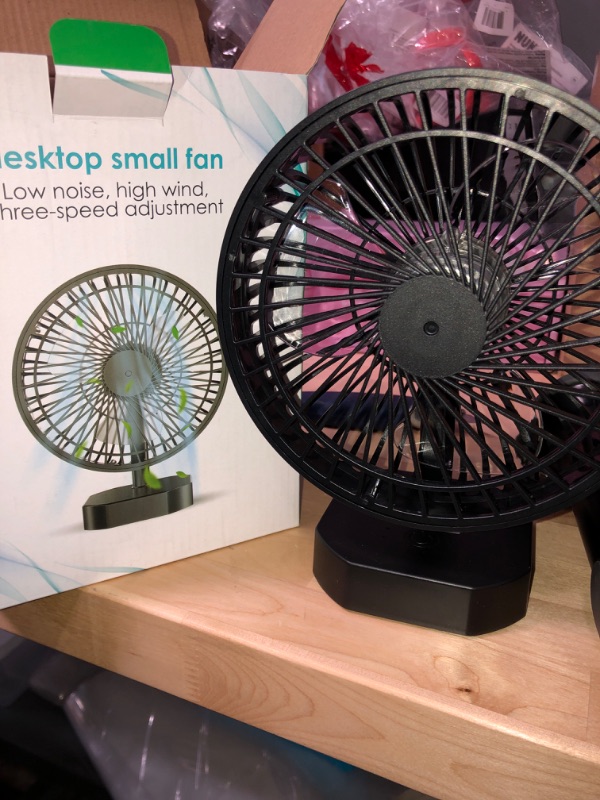 Photo 1 of desktop small fan 