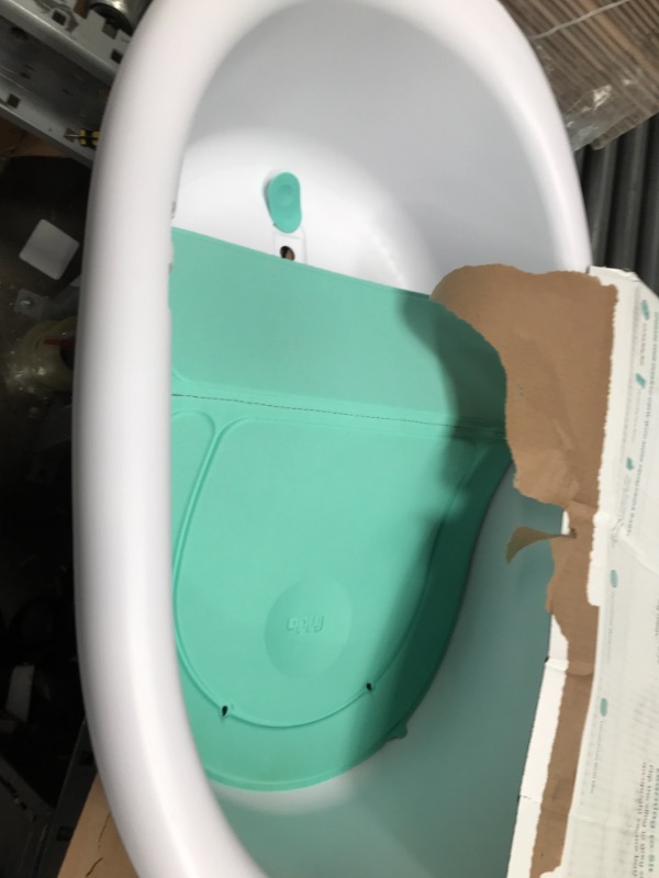 Photo 1 of 4-in-1 Grow-with-Me Bath Tub by Frida Baby Transforms Infant Bathtub to Toddler Bath Seat with Backrest for Assisted Sitting in Tub