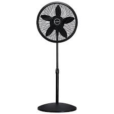 Photo 1 of **MINOR TEAR & WEAR**Lasko Elegance & Performance Pedestal Fan, 18 Inch, Black 1827 & 1820 18? Elegance & Performance Adjustable Pedestal, White-Features Oscillating Movement Tilt-back Fan Head, 2.3