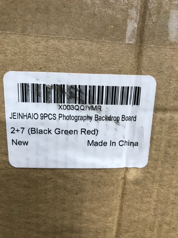 Photo 4 of **MINOR SHIPPING DAMAGE**GENERIC JEINHAIO 9PCS PHOTOGRAPHY BACKDROP BOARD