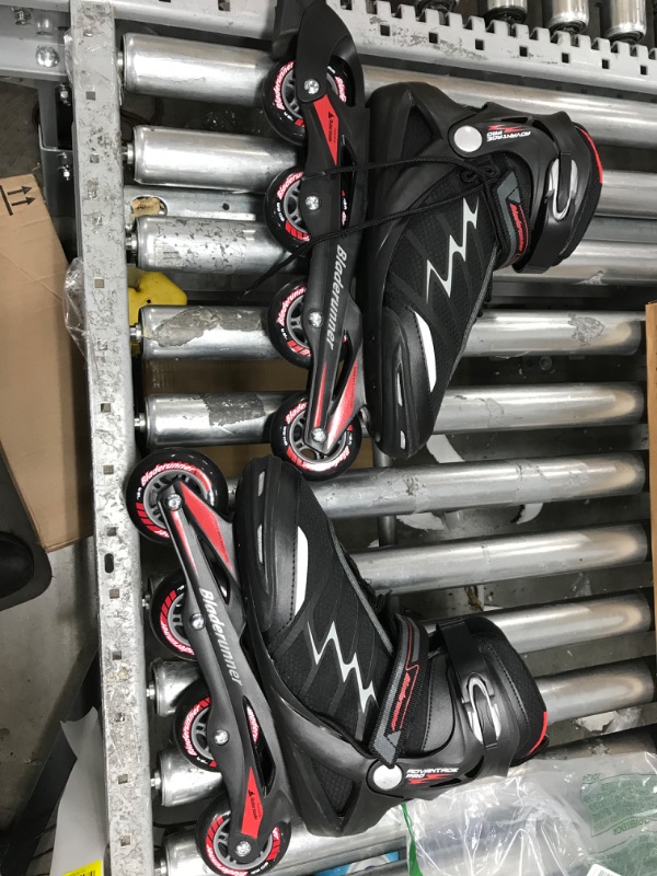 Photo 2 of **MINOR TEAR & WEAR**Bladerunner by Rollerblade Advantage Pro XT Men's Adult Fitness Inline Skate, Black and Red, Inline Skates
