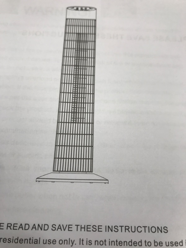 Photo 1 of Dreo Tower Fan 42 Inch, Cruiser Pro T1 Quiet Oscillating Bladeless Fan with Remote, 6 Speeds, 4 Modes, LED Display, 12H Timer, Black Floor Standing Fan Powerful for Indoor Home Bedroom Office Room
