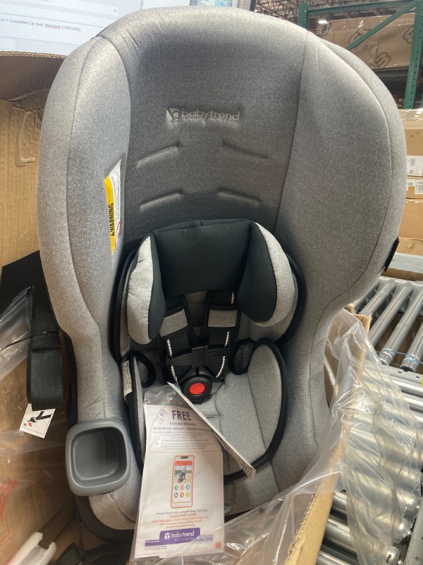 Photo 2 of Baby Trend Trooper 3-in-1 Convertible Car Seat, Moondust (CV01C87B)