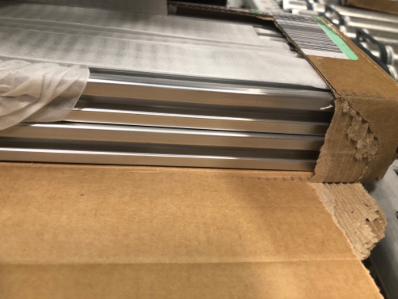 Photo 1 of 10pcs 48inch T Slot 2020 Aluminum Extrusion European Standard Anodized Linear Rail for 3D Printer Parts and CNC DIY 1220mm Silver(48inch) Silver 10PCS 1220mm(48'')