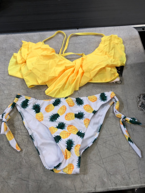 Photo 1 of 2 piece bathing suit- 
size- m