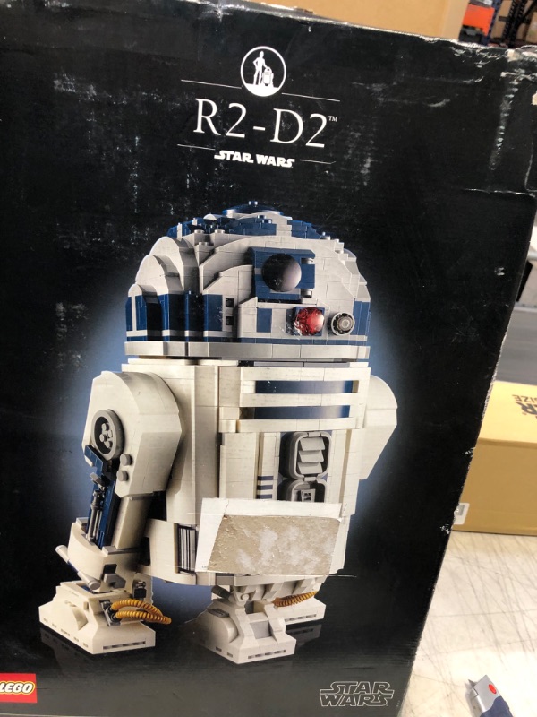 Photo 4 of LEGO Star Wars R2-D2 75308 Droid Building Set for Adults, Collectible Display Model with Luke Skywalker’s Lightsaber, Great Birthday for Husbands, Wives, Any Star Wars Fans Standard Packaging
