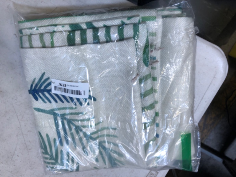 Photo 2 of All Smiles Outdoor Pillow Covers 20x20 for Patio Funitures Green Decorative Accent Throw Pillows for Porch Bench Couch Sofa Set of 4 Rainforest Palm Plant Leaf Cushion