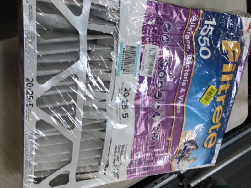 Photo 1 of 3M Filtrete Ultra Allergen Healthy Living Deep Pleat Furnace Filter