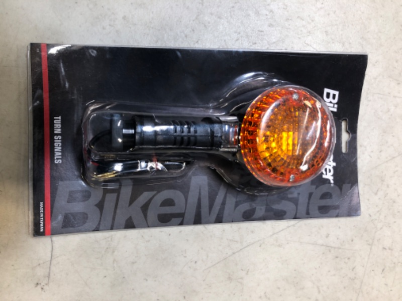 Photo 2 of BikeMaster Turn Signal Kawasaki Front,Orange