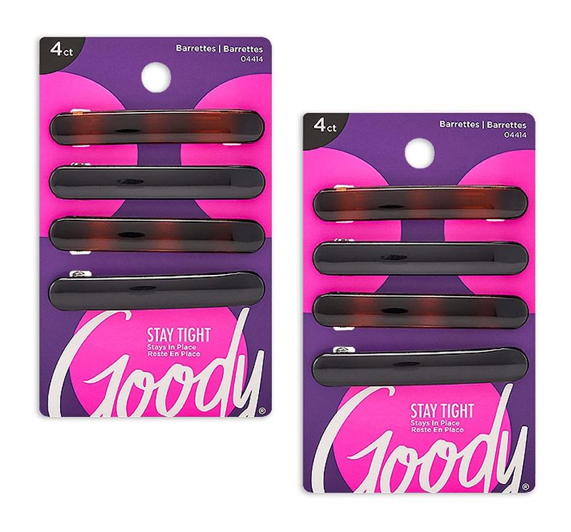 Photo 1 of Goody Womens Classic Oblong Autoclasp (Color May Very), (04414) (8 Count)
