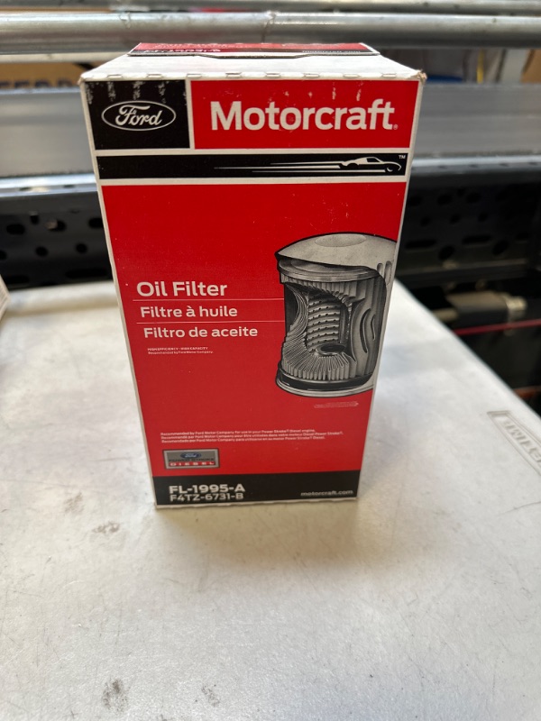 Photo 2 of 1 PACK Motorcraft FL-1995-A 7.3L Ford Powerstroke Diesel Turbo Engine Oil Filter