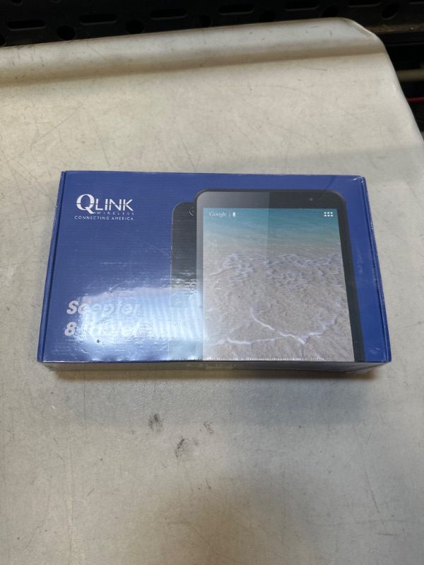 Photo 2 of Q Link Wireless Scepter 8 Tablet 16GB New Sealed For 2 New Tablets--factory sealed