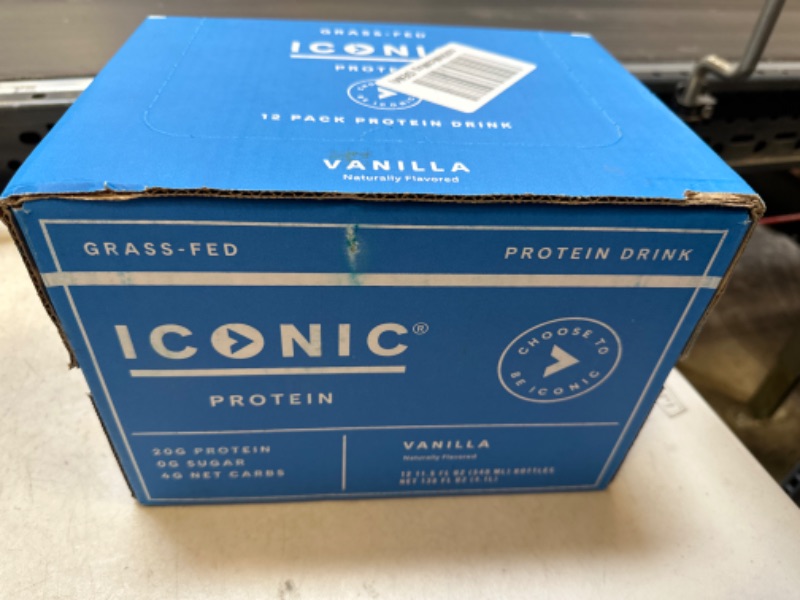 Photo 1 of 12Pack  ICONIC Protein Drinlk   Exp Date 09-2023