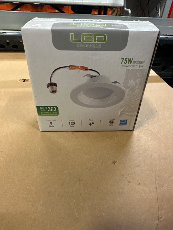 Photo 1 of 4"Led Dimmable 75W Replacement 