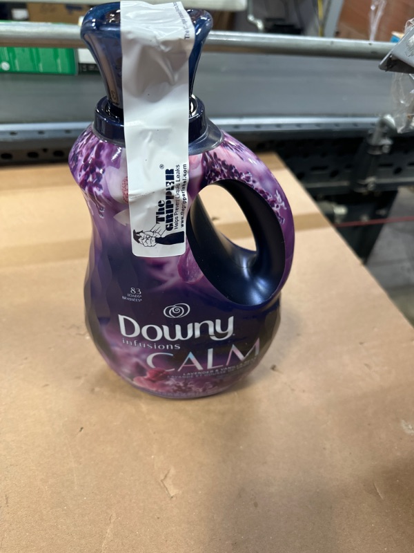 Photo 2 of Downy Infusions Laundry Fabric Softener Liquid, Calm, Lavender & Vanilla Bean, 56 Fl Oz