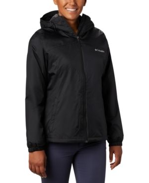 Photo 1 of Columbia Women's Switchback Sherpa-Lined Jacket - Black SIZE XL 
