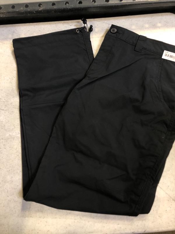 Photo 2 of Amazon Essentials Women's Stretch Woven Outdoor Hiking Pants with Utility Pockets SIZE  14 Black