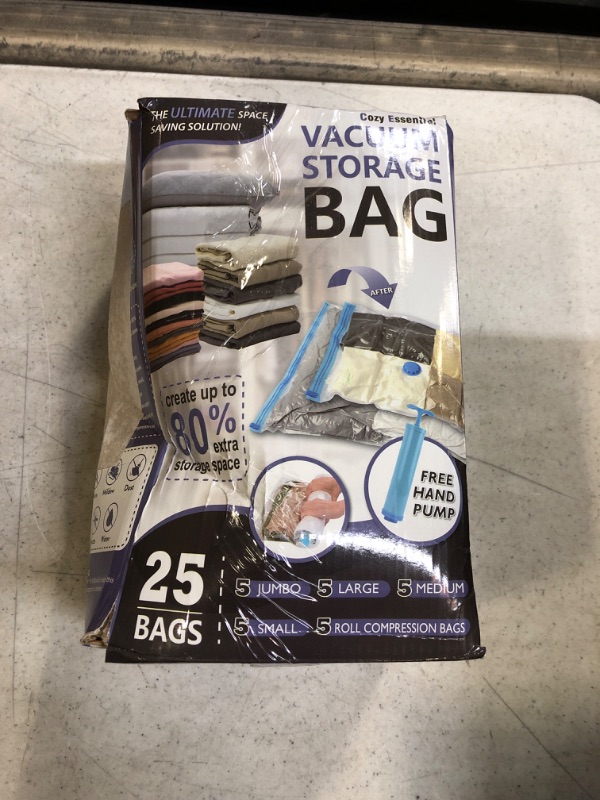 Photo 3 of 25 Pack Vacuum Storage Bags