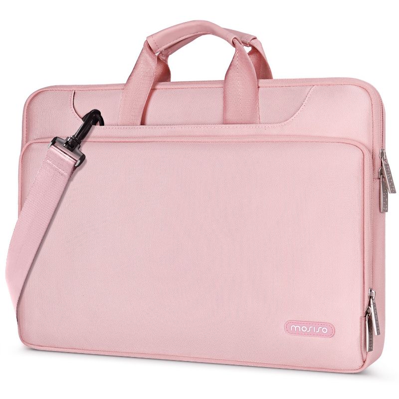 Photo 1 of Mosiso Laptop Bag with Belt 360 Protective Laptop Shoulder Messenger Bag Case Sleeve for 15 inch 15.6 inch Notebook&MacBook Pro 16 inch 2023-2019 M2 A2780 M1 A2485 Pro/Max A2141/Pro 15 A1398
